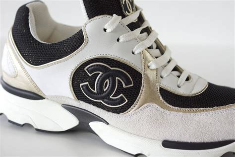 chanel sneakers shoes|used chanel sneaker shoes.